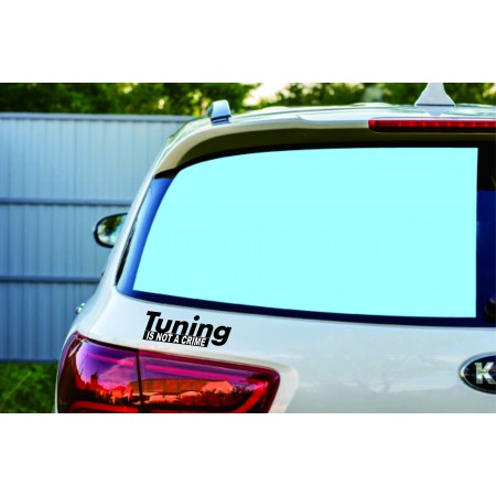 Стикер Tunning Is Not a Crime